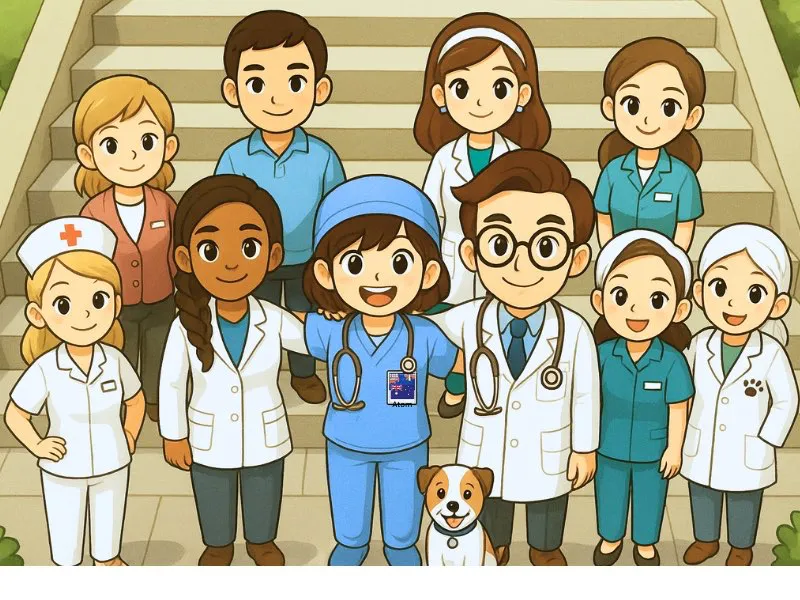AtomDekNurse ทีมสายสุขภาพในออสเตรเลีย