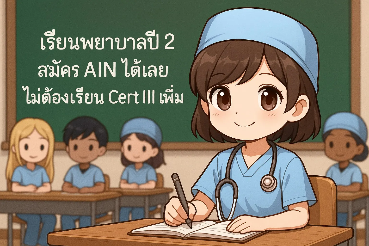เรียนพยาบาลที่ออสเตรเลีย ต้องเรียน Cert III ก่อนทำงานไหม?