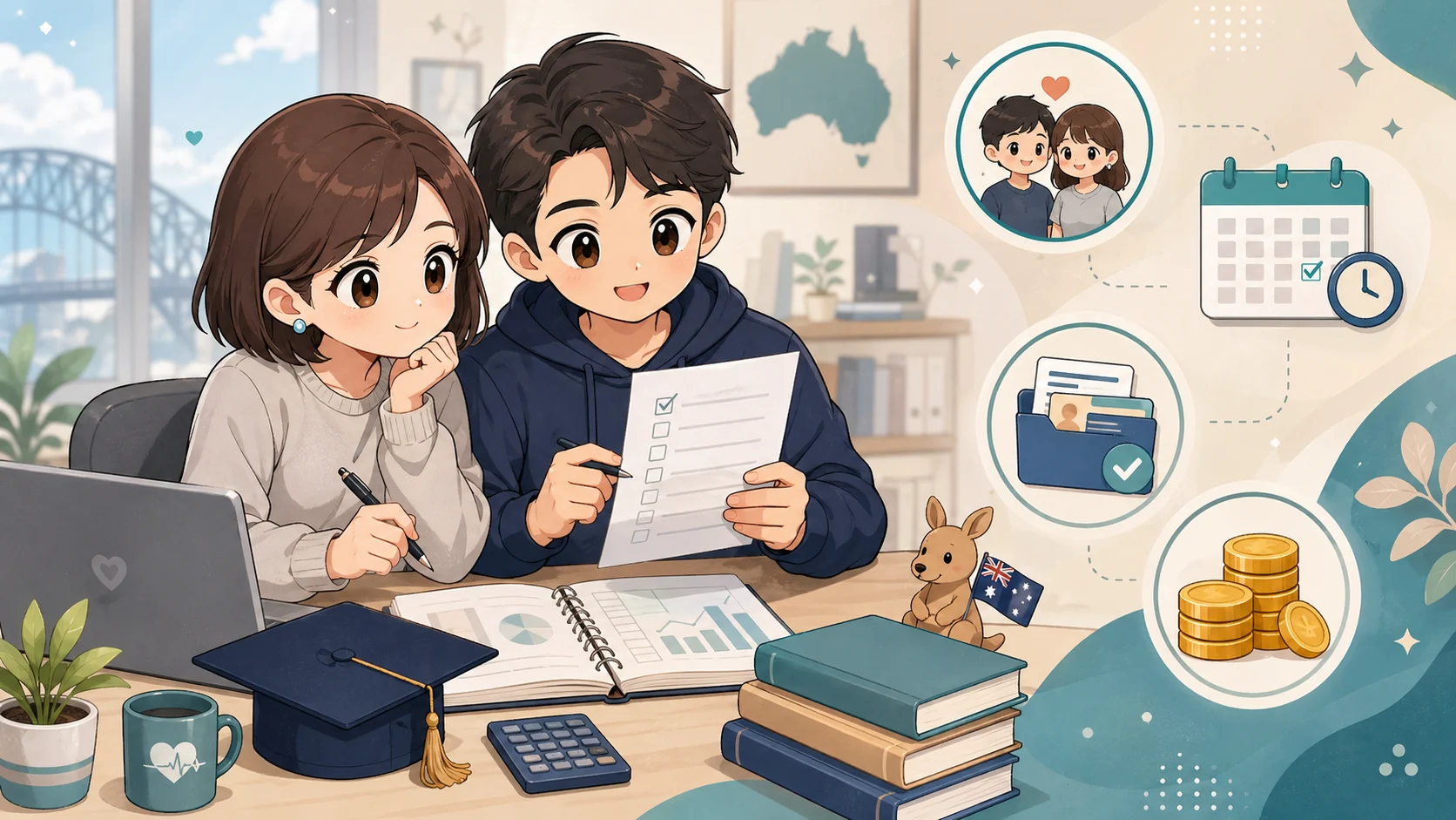 ค่าใช้จ่ายวีซ่า 485 แบบยื่นคู่ ต้องเตรียมงบเท่าไหร่