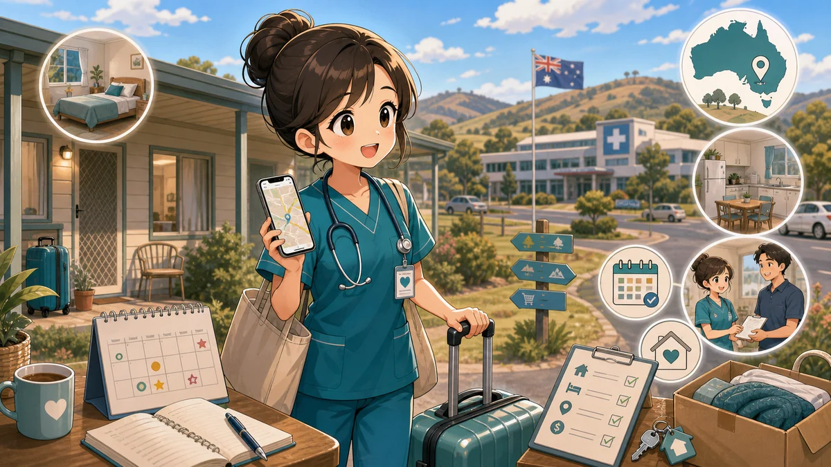 ย้ายเมืองไปเริ่มงาน RN Regional ต้องวางแผนที่พักอย่างไร